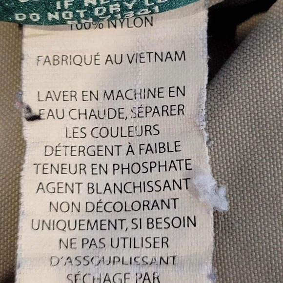 LL Bean Nylon Hiking Pants Convertible Shorts Tan Size L Short 38X29 - Picture 13 of 14